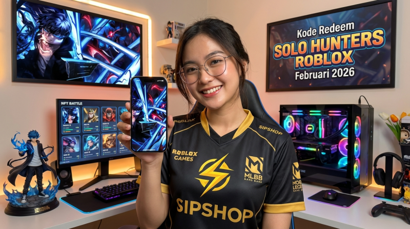 Kode Redeem Solo Hunters Roblox Februari 2026 SipShop Blog Kode Redeem Solo Hunters Roblox Februari 2026.webp
